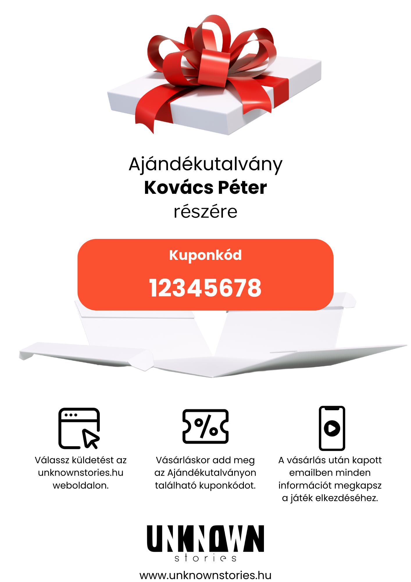 Unknown Stories - Ajándékutalvány